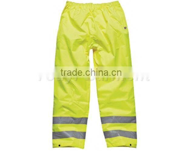 fluorescent reflective anti static anti wrinkle workwear trouser