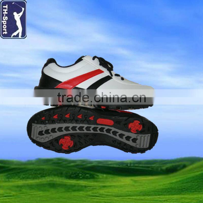 2014 latest golf shoes simple design popular golf women shoes