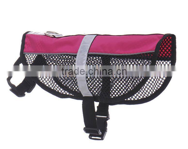 R1951H High Quality Light Weight Breathable Grid Reflective Service Dog Harness Vest
