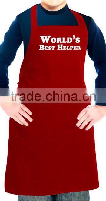 Hot Sale Blank Canvas Cooking Apron Supplier China With Cheap Price