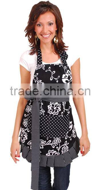 Cheap Bulk Wholesale Plain Black Aprons