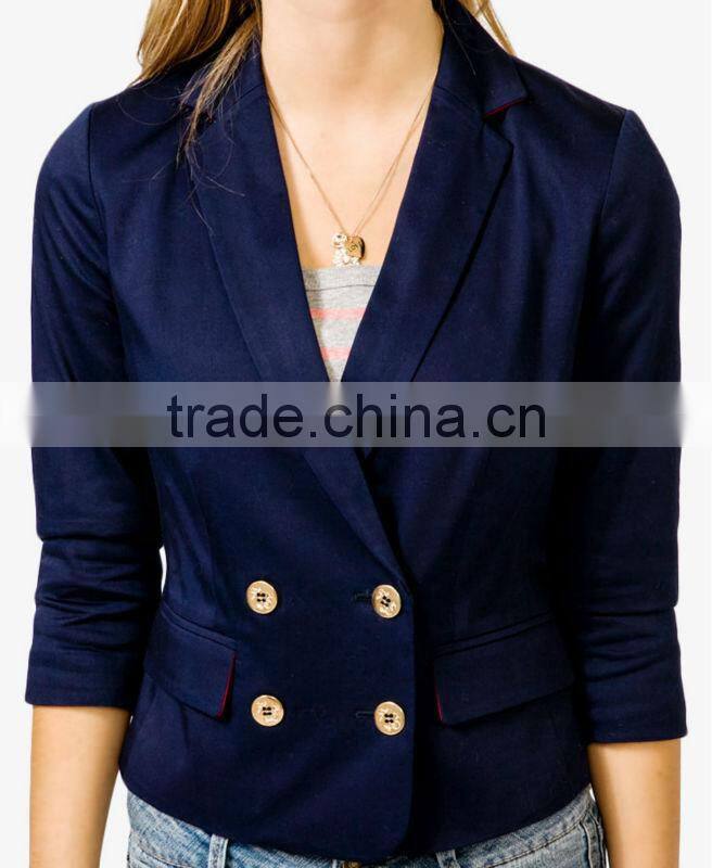 Women's Anchor Button Blazer