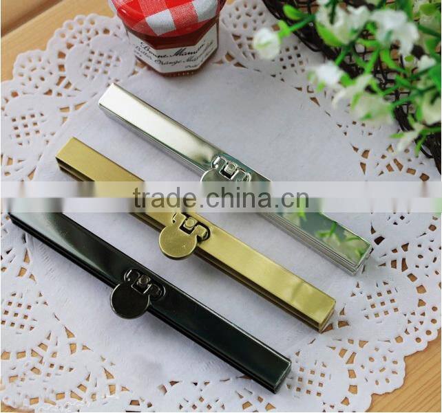 Alloy Metal Purse Frames 10CM Silver Gold Gunmetal Frames for Purse Bags Decoration