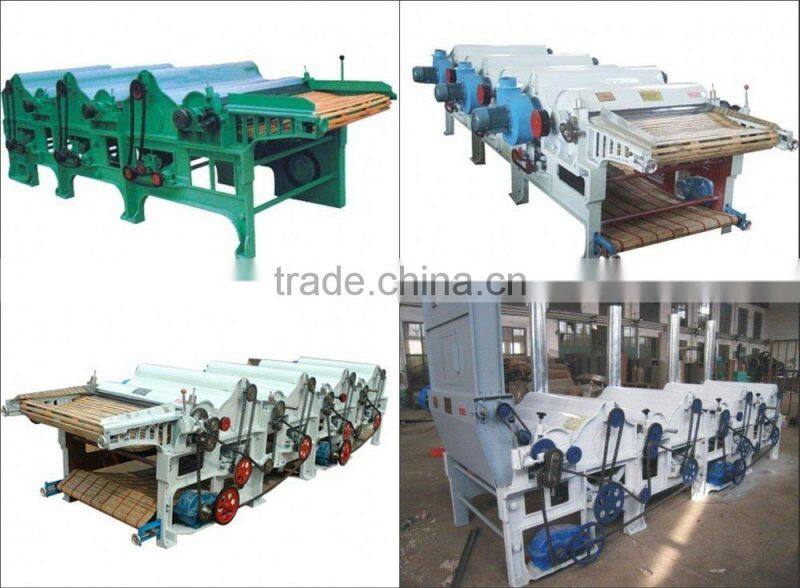 Anti-pollution textile waste recycling cleaning machine
