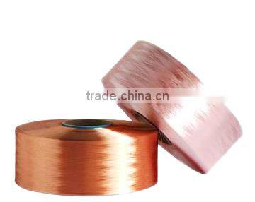 polyester dope dyed filament POY 250D/48F SD