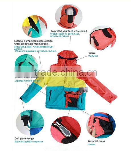 OEM snow jackets ski jacket bomber jacket Factory price