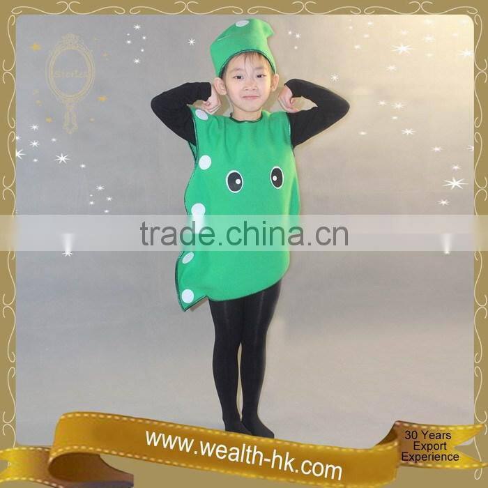 Cute Kids Green Pea Costume