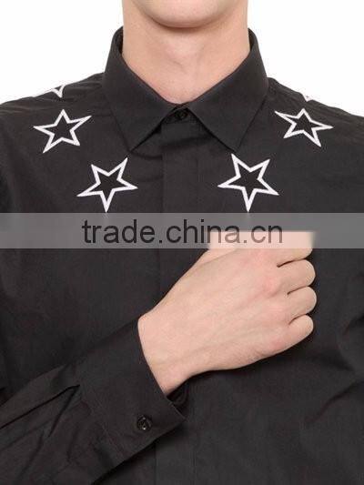 2017 Plus Size Mens Long Sleeve Solid Color Casual Shirts Latest Oversized Shirt Designs For Men