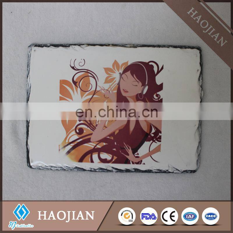 rock tile gift picture photo frame christmas snowman picture frame photo frame