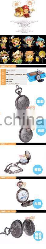 One Piece Letter Sign Pocket-watch(box packing)/Wholesale/Good Quality/Fashion Anime/Cos/Hot and New Style