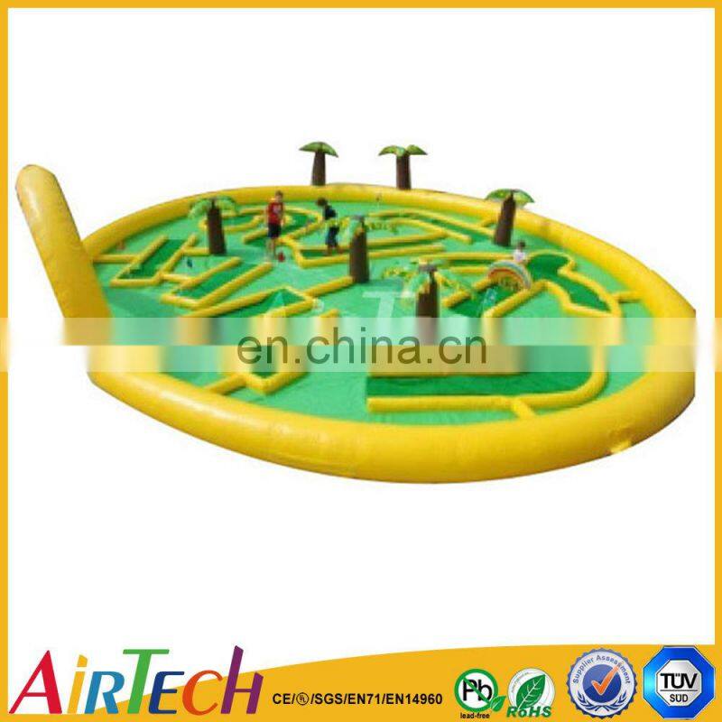 Small inflatable mini golf for sale
