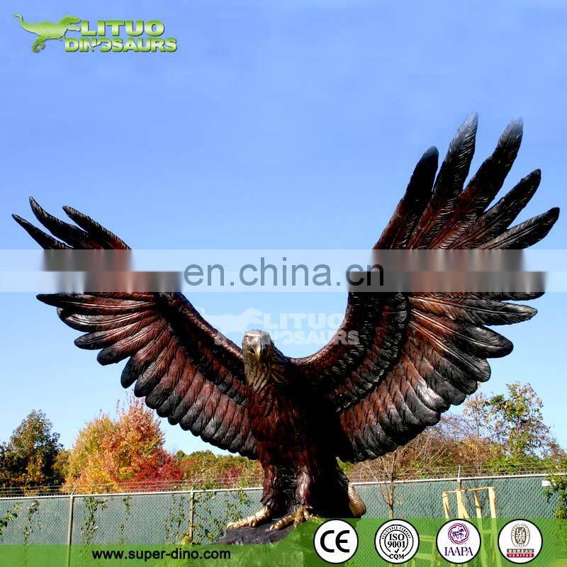 Life-size Fiberglass Deer for Zoo Decoration