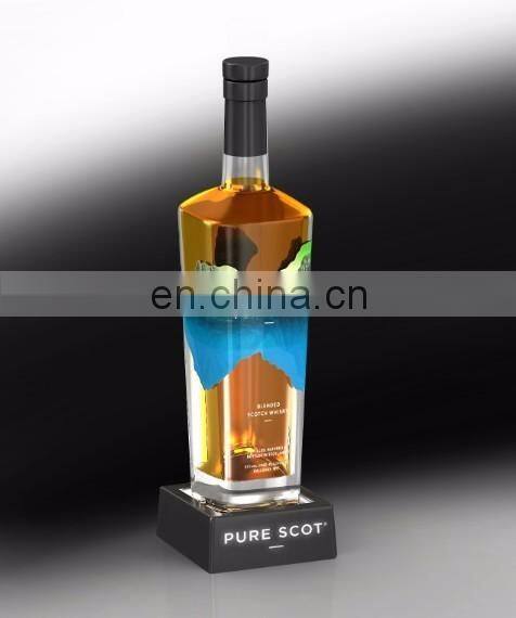 Bar Charming Counter LED Acrylic Wine Display