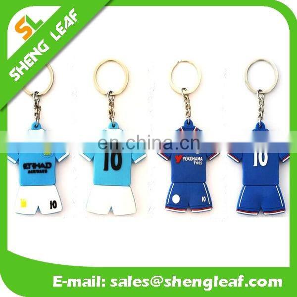 Factory price customed pvc rubber keychain