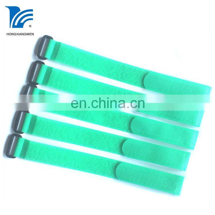 assorted colors adjustable hook loop wristband