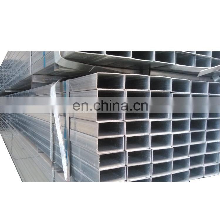 China factory construction material hollow section rectangular tube