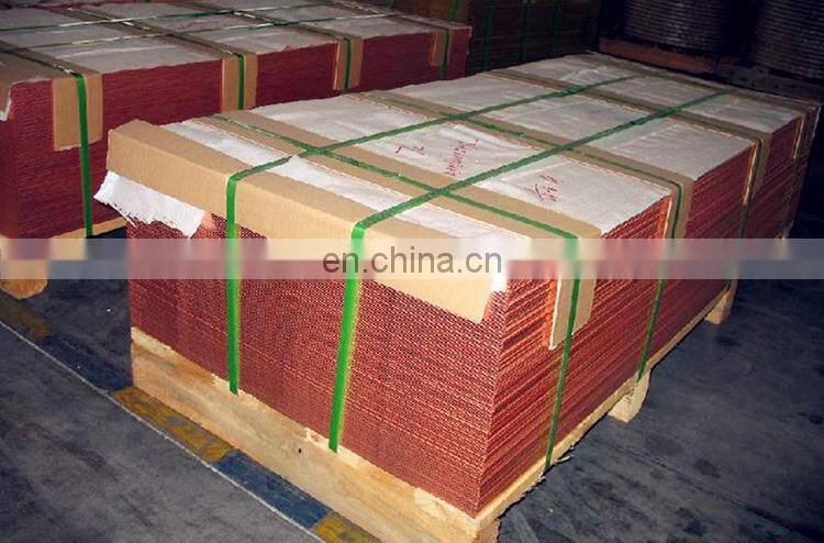 High quality Factory Price C11000 C1200 C2700 Copper Plate