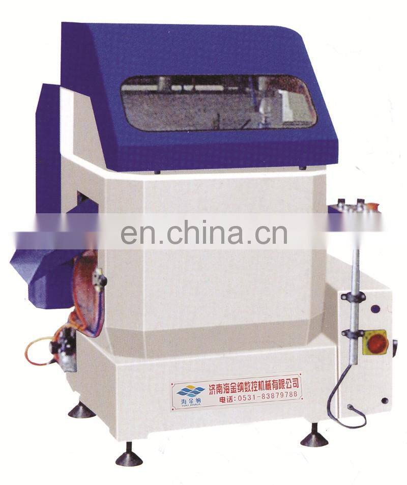 Hisena single Head Cutting aluminum window frame automatic single head cutting saw aluminum machine