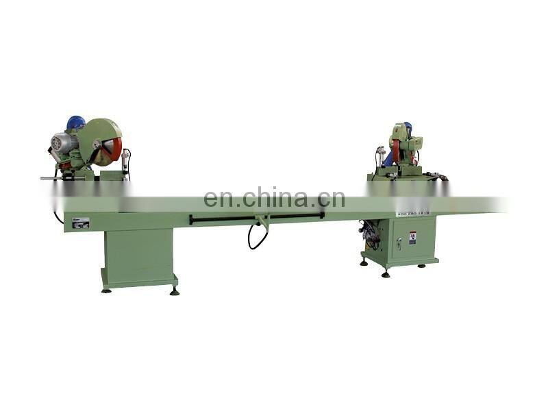 Two Head Any Angle UPVC Plastic Door and Window Profile Cutting Saw