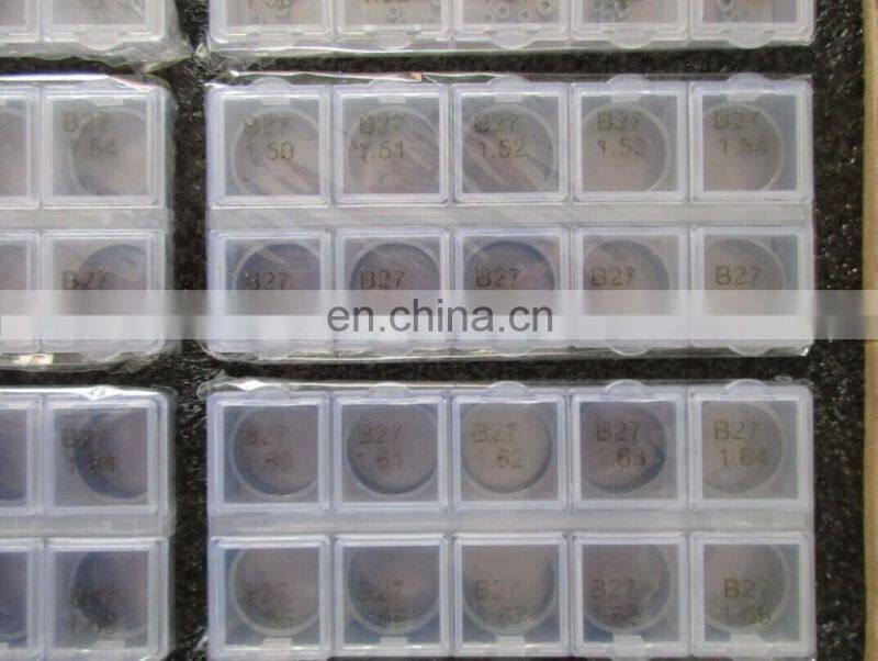 common rail adjusting shim B17 and Air gap adjusting shim B17 and Common rail injector repair gasket B17