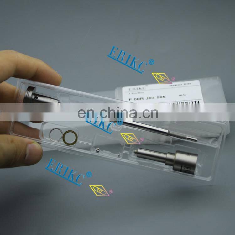 ERIKC diesel injector repair kit F OOR J03 506 nozzle DLLA153P2189 control valve F00RJ02056 for Dongfeng