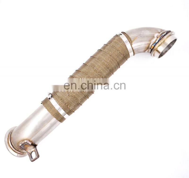 3" Stainless Down Pipe Fit for Chevy GMC 2005-2010