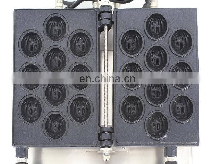 small machines walnut shape cookie machine walnut shape cake machine walnut waffle maker for sale