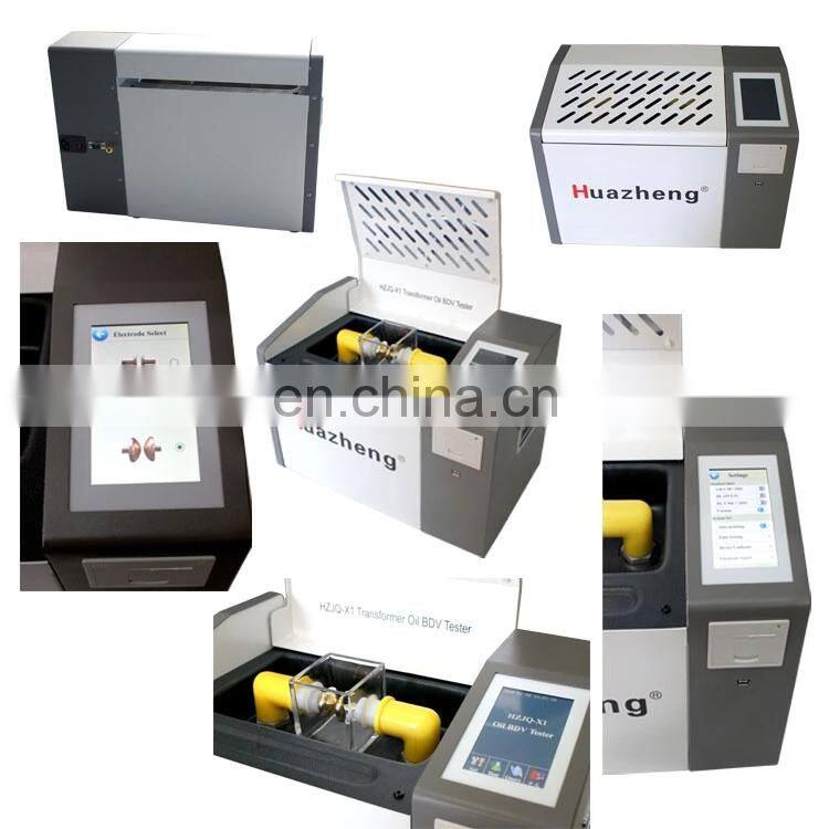 Transformer bdv tester insulation oil dielectric strength tester 100kv bdv tester