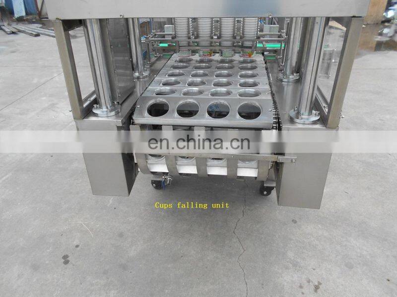 BHP-4 high quality pure water cup filling and sealing machine