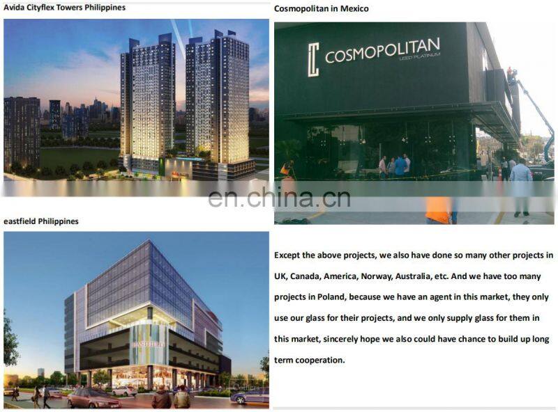 China factory safety 5mm 6mm 8mm 10mm 12mm 15mm curved tempered glass price