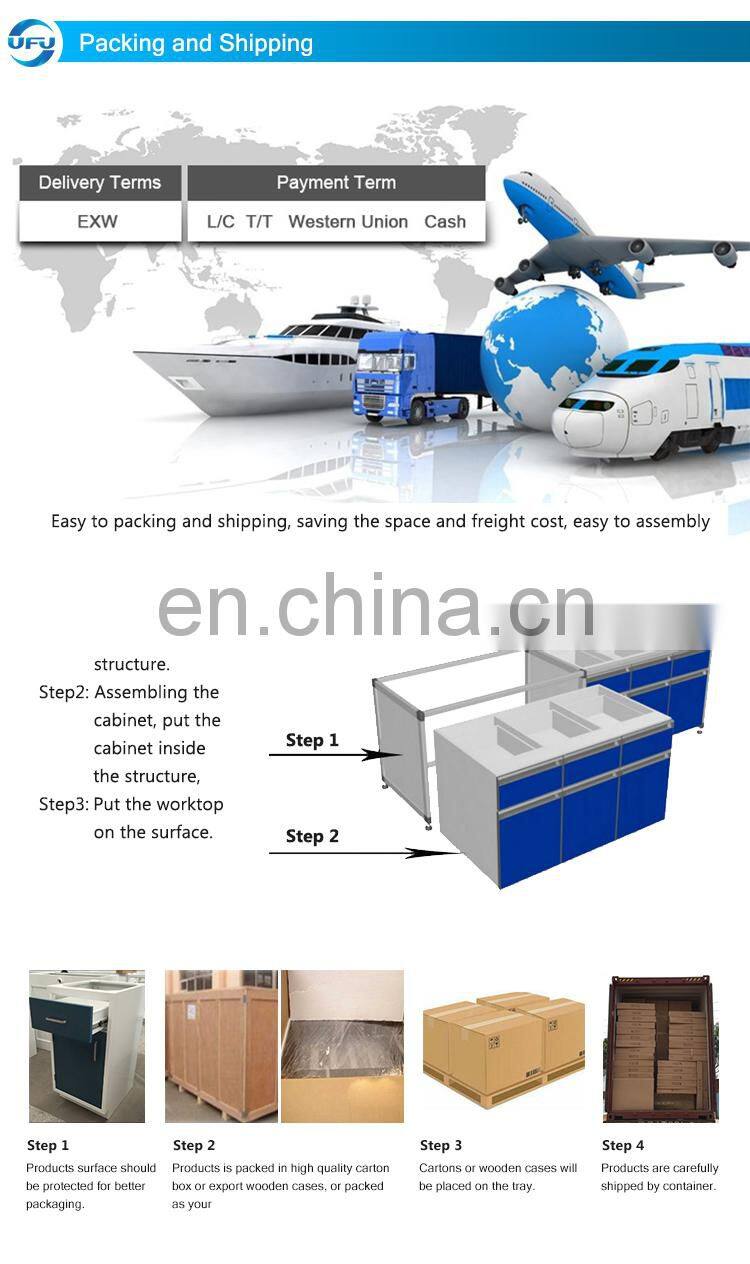 Laboratory Furniture Medical Laboratory Floor Mounted Workbench with Factory Price