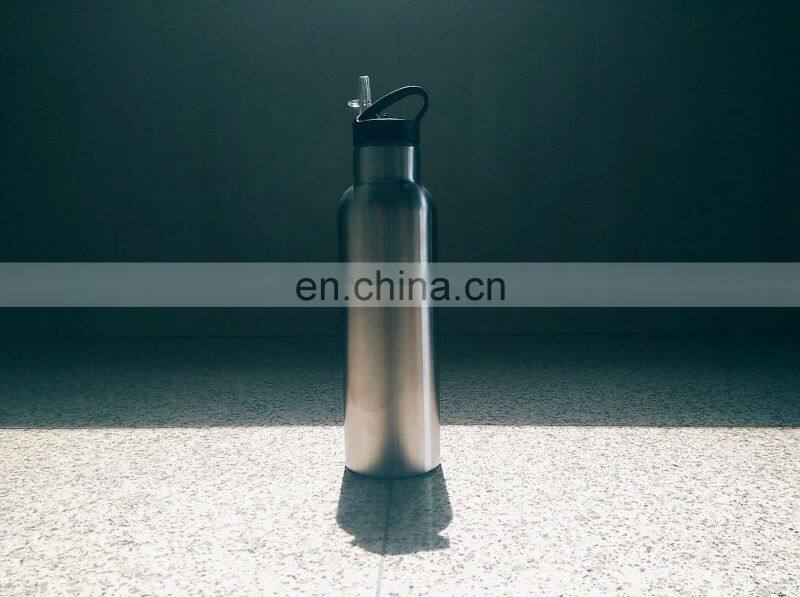 Drinking Directly Holder Stainless Steel Sport Water Bottle