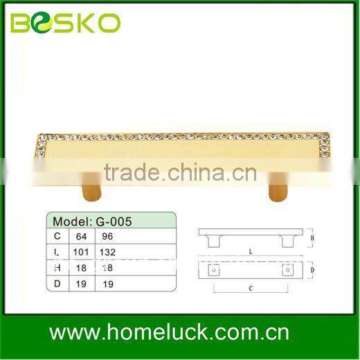 crystal cookware handle and gold crystal handle