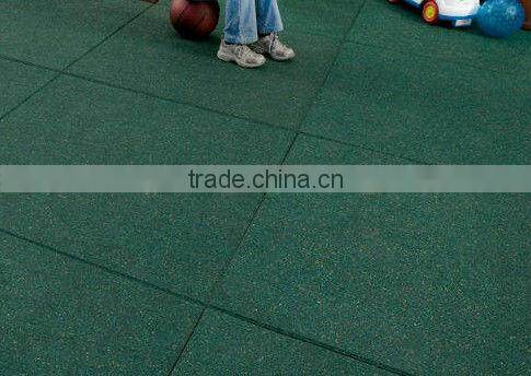 anti slip gym rubber mat with EN1177