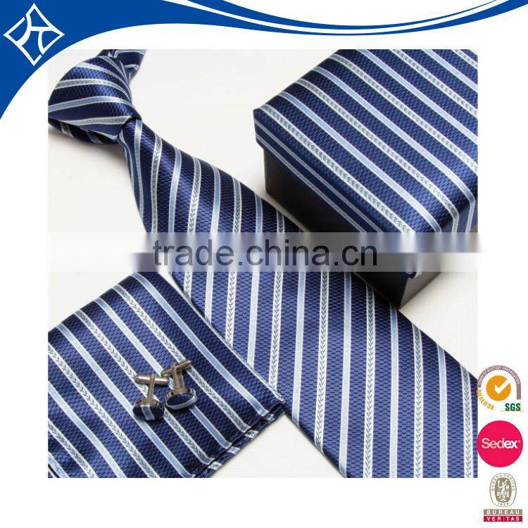 fashion high quality adjustable neck tie navy bule china