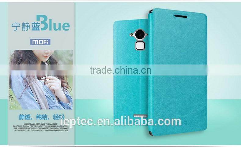 MOFi Case Funda Celular Housing for Coolpad Note 3 Plus, Handset Coque Flip Leather Back Cover for Coolpad Dazen Note3 Plus