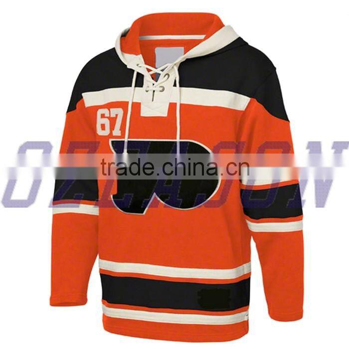Custom Sublimated Hockey Hoodies,Ice Hockey Pullover Shirt