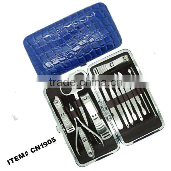 High quality brown manicure Set for Europe Market