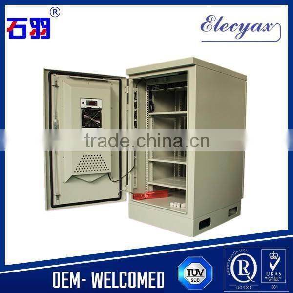 Cooling battery rack enclosure/outdoor battery keeping cabinet SK-253/Aluminum heat insulation enclosure with accessory