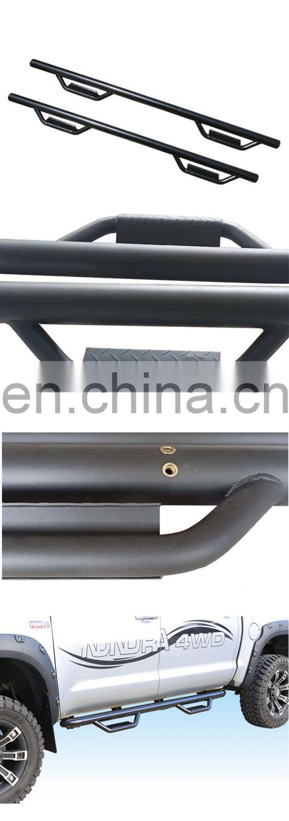 Aluminum Side Bars Side Steps for Ranger T6 T7 2012-2018