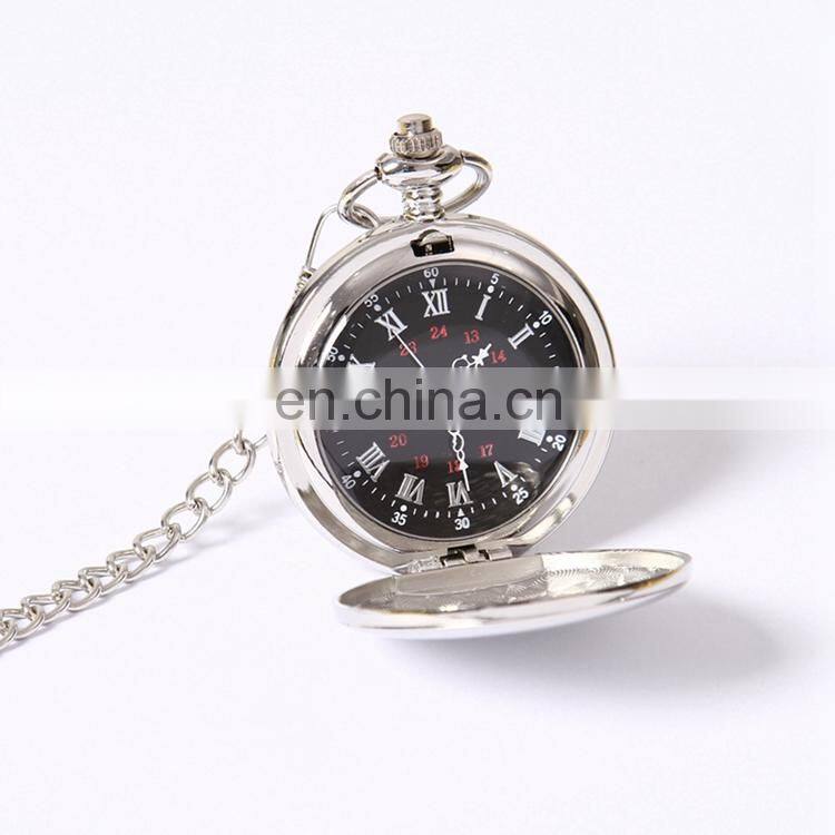 GOHUOS Men Women Quartz Analog Pocket Wristwatch Glossy Vintage China Cheap Pocket Watches