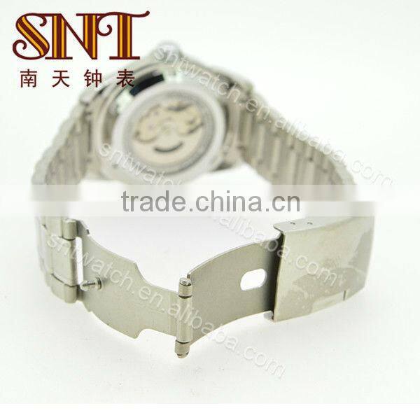 SNT-ME048 classical mechanical watch transparent chinese mechanical watch