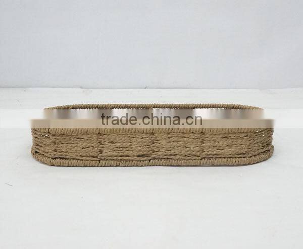 small handmade paper basket