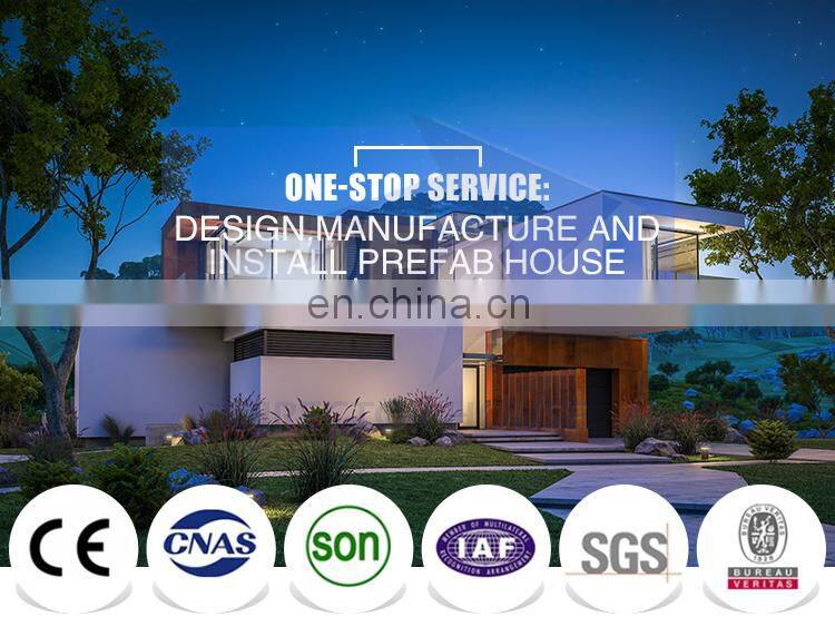 Luxury prefab villa house Cold Formed Profile Steel modular prefab homes light steel Container Apartment prefabricated Building