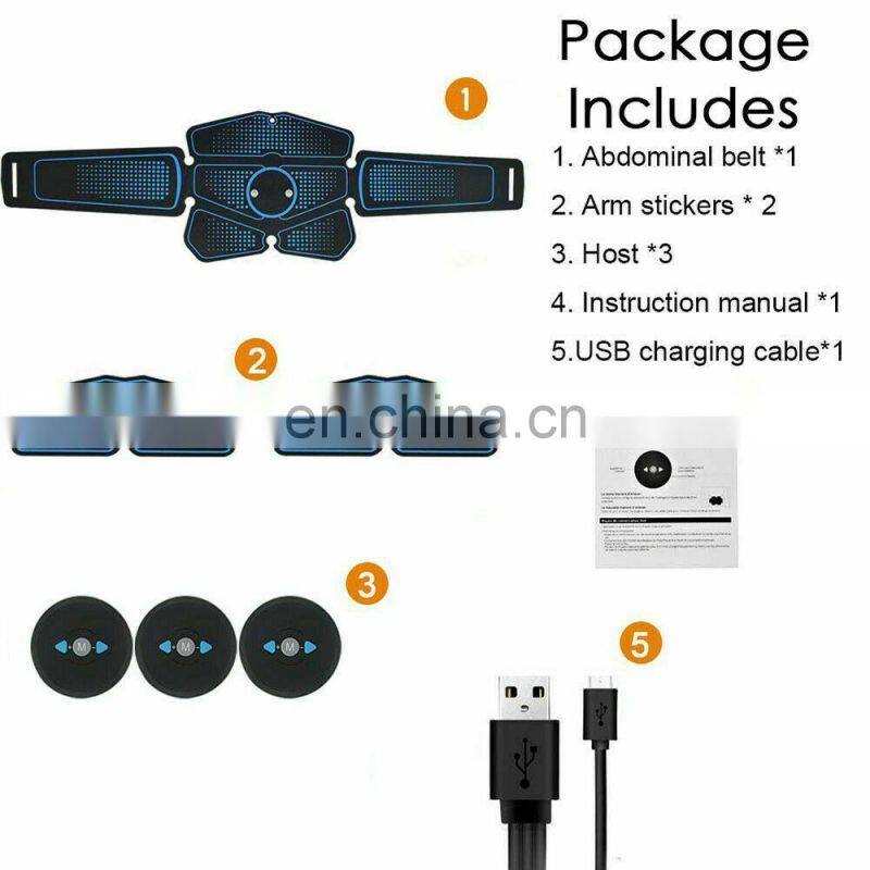 Abdominal Muscle Stimulator Trainer EMS Abs Fitness Equipment Training Muscles