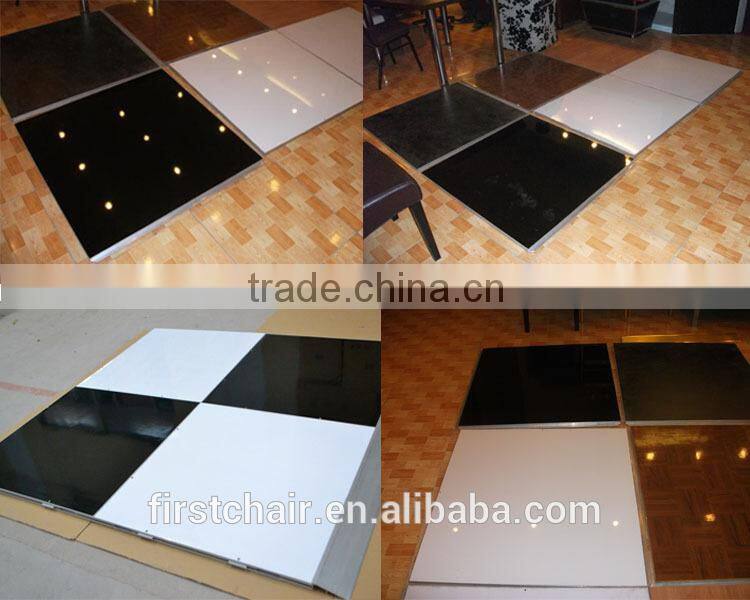 cheap portable wooden dance floor/used wedding disco dj party dance floor for sale