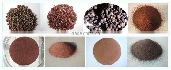 60 Mesh or 80mesh garnet Sand for Cutting Stainless Steel and Cooper Materials