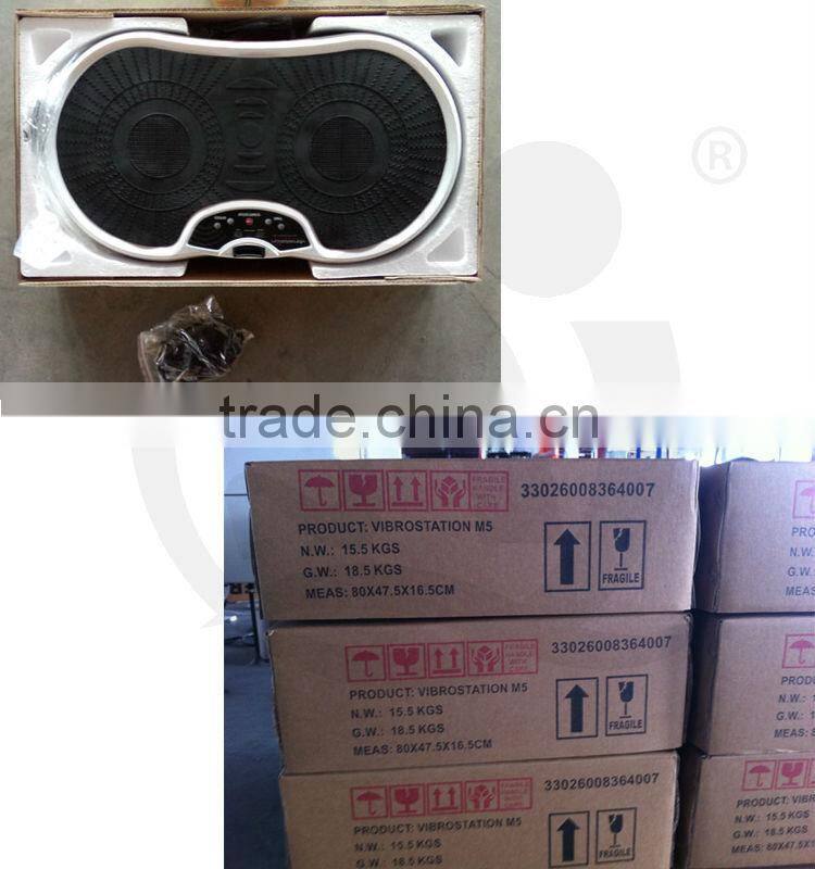 2014 New on China Market Crazy Fit Massage Vibration Plate Machine