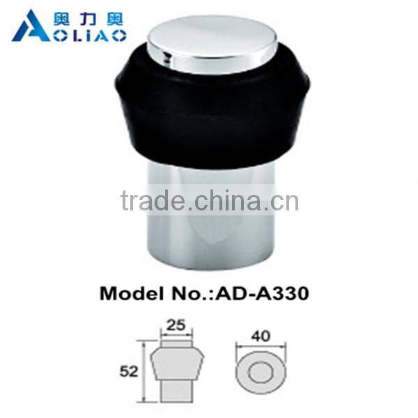 High quality stainless steel door stopper of silicone door stopper