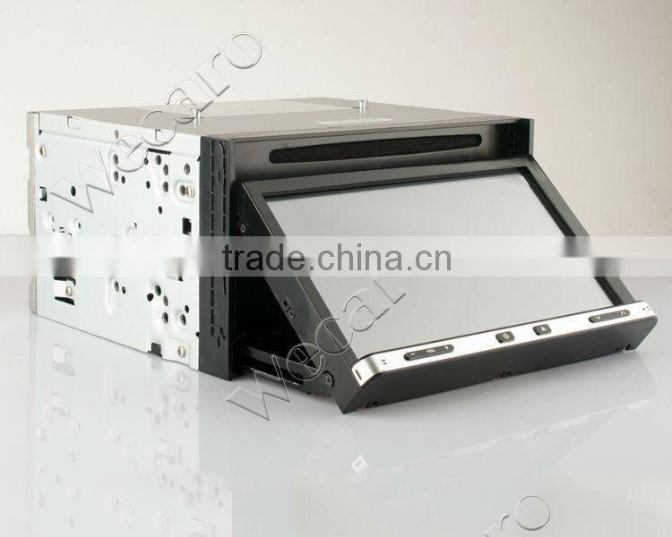 Wecaro 7 Inch Car Dvd Player Retractable Screen With 3G/WIFI Bluetooth IPOD TV Radio AUX IN